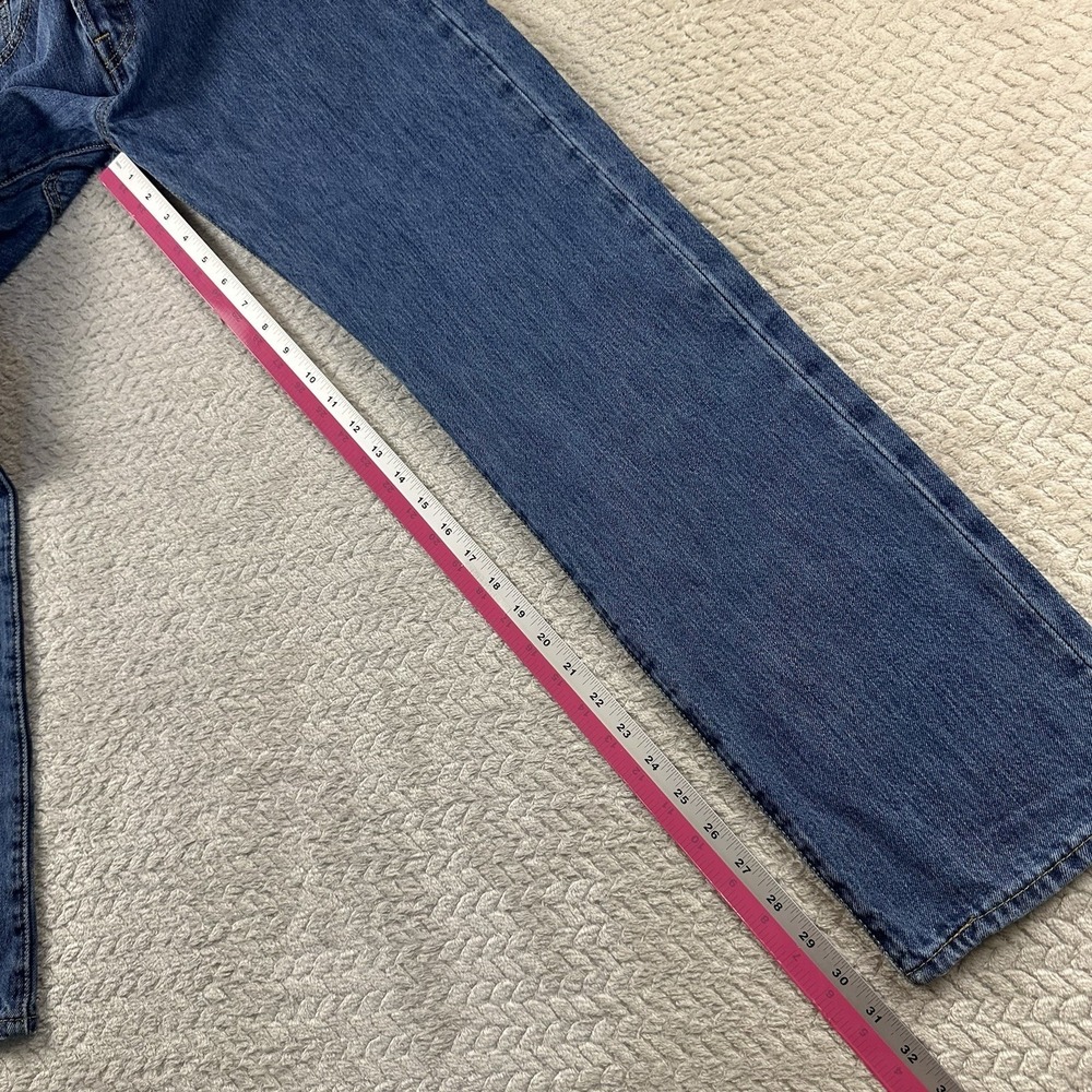 Levi's 501xx Men's Button Fly Jeans 32x32 Blue Denim Casual Work Preppy Modern - Picture 10 of 15